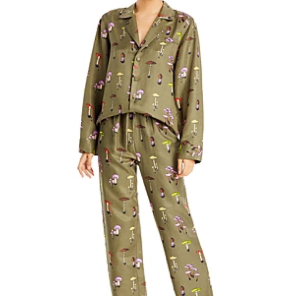 The Bright Side mushroom pajamas